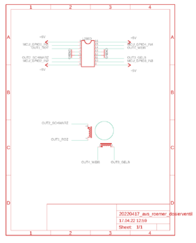 Armin Rohnen, Schaltplan für Schrittmotorsteuerung